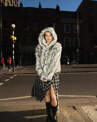 THE JULIA ARCTIC WHITE FAUX FUR COAT  - VIA THE RAGGED PRIEST | Only €205 | NOW AVAILABLE TO SHOP at IAMINHATELOVE