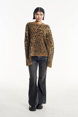 TINA LEOPARD PRINT KNIT  - VIA THE RAGGED PRIEST | Only €97 | NOW AVAILABLE TO SHOP at IAMINHATELOVE