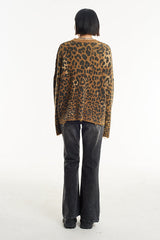 TINA LEOPARD PRINT KNIT  - VIA THE RAGGED PRIEST | Only €97 | NOW AVAILABLE TO SHOP at IAMINHATELOVE