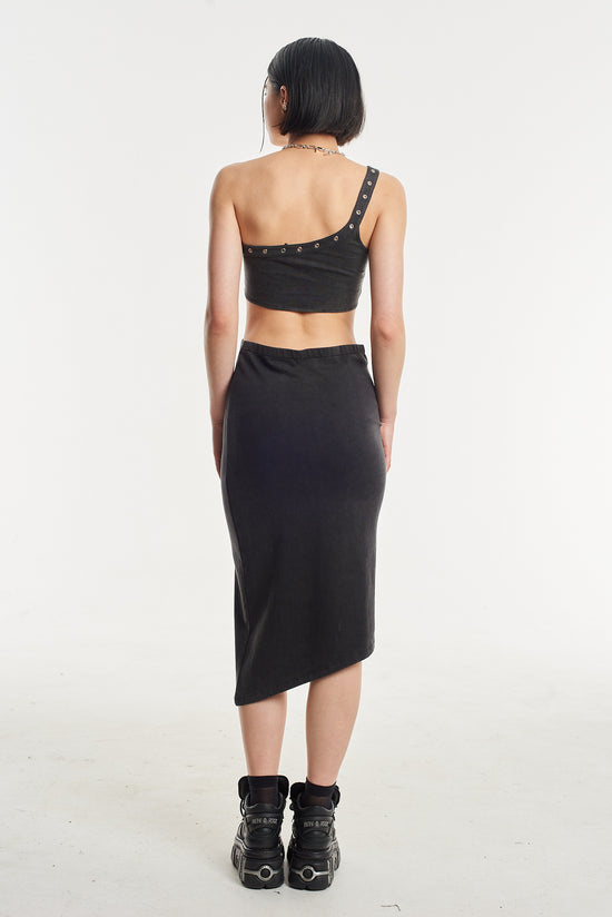 AKARI CUT OUT MIDI DRESS  - VIA THE RAGGED PRIEST | Only €86 | NOW AVAILABLE TO SHOP at IAMINHATELOVE