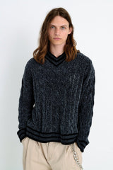 DWEEB CABLE KNIT JUMPER  - VIA THE RAGGED PRIEST | Only €86 | NOW AVAILABLE TO SHOP at IAMINHATELOVE