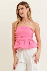 THE BALLOON RUFFLED BUSTIER  - VIA CURATED BY | Only €22 | NOW AVAILABLE TO SHOP at IAMINHATELOVE